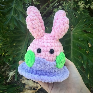 Fluffy Jumbo Goomi - Cute Crochet Amigurumi Handmade Plush