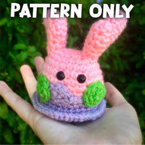 NUR MUSTER-Goomi Cute häkeln Plüsch Anleitung (Anleitung).