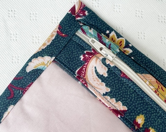 Kruissteek Handwerk Projecttas Vinyl Voorkant