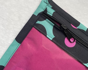 Kruissteek Handwerk Projecttas Vinyl Voorkant