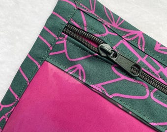 Kruissteek Handwerk Projecttas Vinyl Voorkant