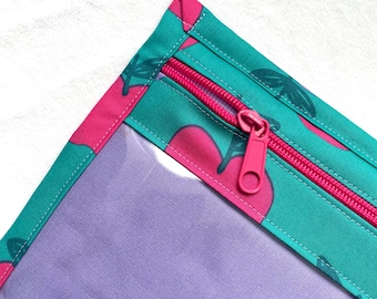 Kruissteek Handwerk Projecttas Vinyl Voorkant