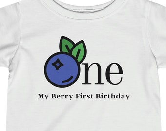My Berry 1st Birthday Shirt, First Birthday Shirt, Birthday Berry Shirt, Blueberry Shirt, Birthday Outfit, Berry First Birthday