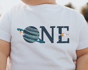 1st Birthday Shirt, First Birthday Shirt, Birthday Space Shirt, Space Shirt, Birthday Outfit, First Trip Around the Sun Birthday