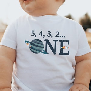 1st Birthday Shirt, First Birthday Shirt, Birthday Space Shirt, Space Shirt, Birthday Outfit, First Trip Around the Sun Birthday