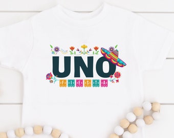 Fiesta 1st Birthday Shirt, Uno Birthday Shirt, Birthday Shirt, Taco Shirt, Birthday Outfit, Primer Cumpleaños