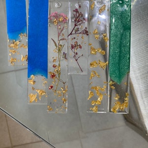 Custom Made Resin Bookmarks
