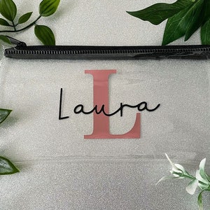 Personalised Clear Pencil Case | Back To School | School Gifts | Stationery | Stocking Fillers |