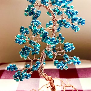 Wire Blossom Tree Sculpture