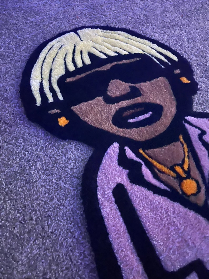 Baby Milo Tyler the Creator Rug BAPE Rug Rug for Bedroom Etsy