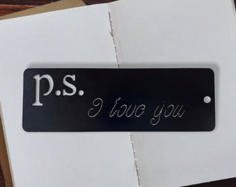 P.s. I love you bookmark