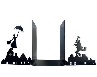 Umbrella Bookend, Chimney Bookend, London Bookend, Children book, Book Holder, Reading Room, Book Support, bookshelf, bookmark