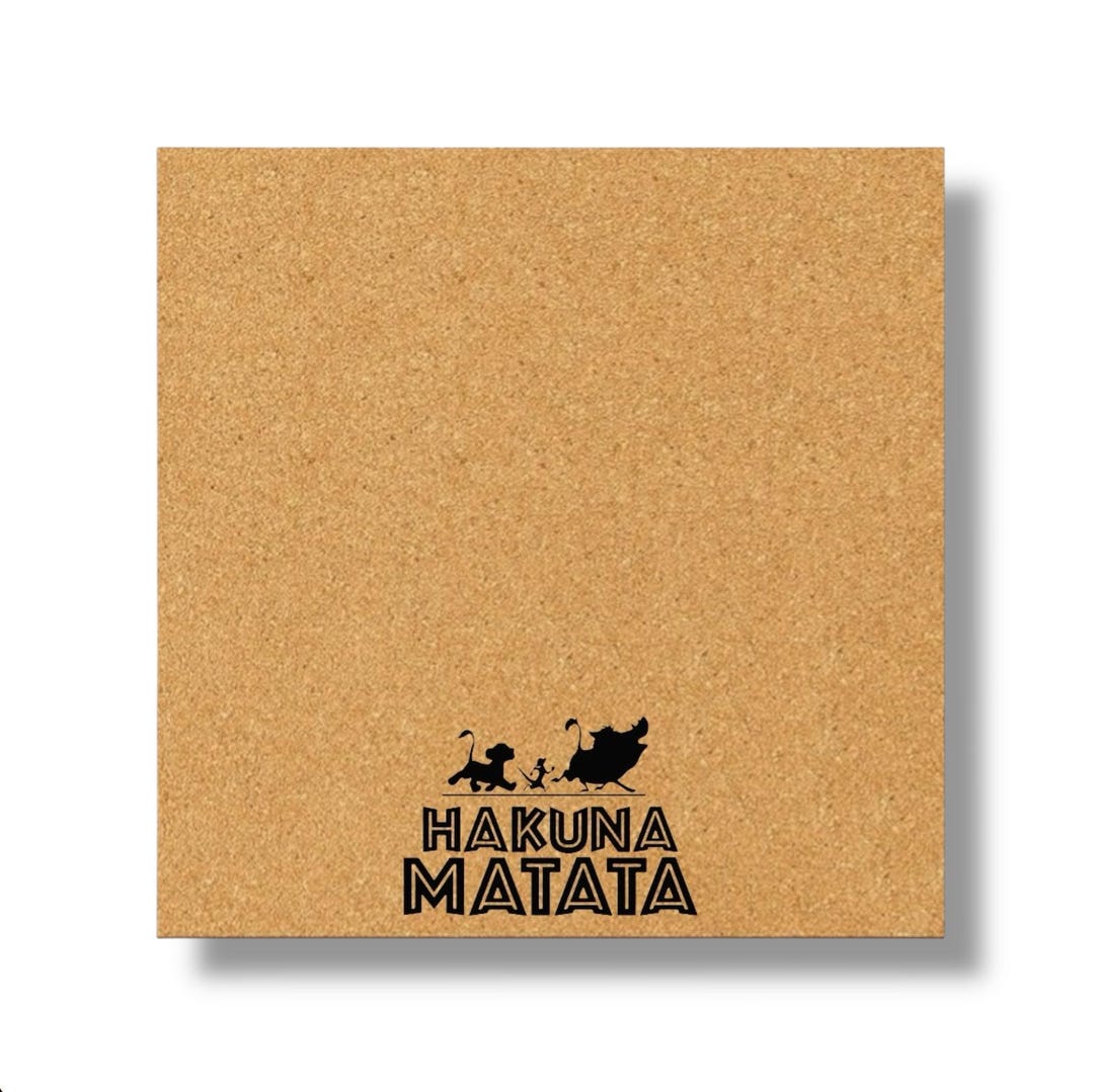 Hakuna Matata Cork Pin Board, Lion King Trading Pin Board, Pride Lands ...
