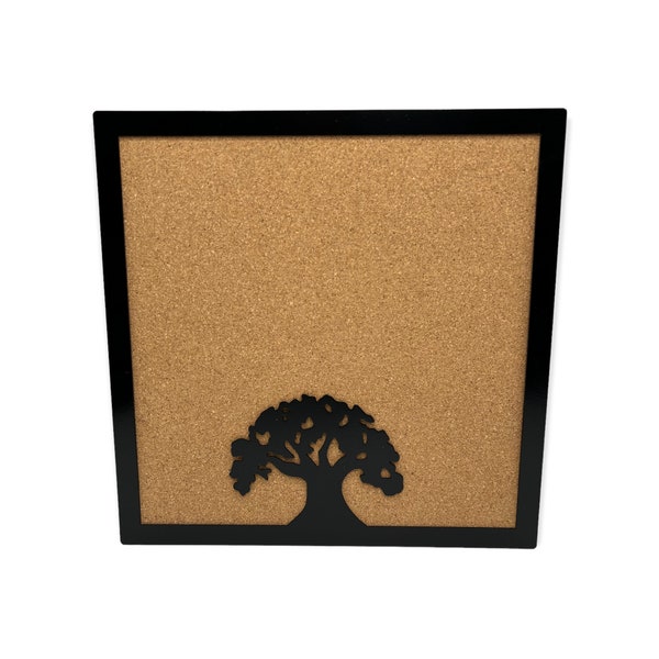 Tree of Life Pin Cork board, Collector Pin Board, Theme Park, Trading Pin Board Holder, 12"x12" Size (Multiple Styles)