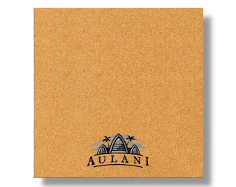 Island Resort Pin Board, Tropical Silhouette Display, Hawaiian Inspired Cork Board for Park Travelers and Pin Collectors, No Frame