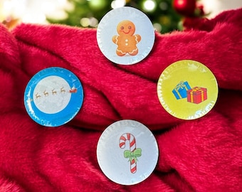 Set of 4 Decorative Buttons