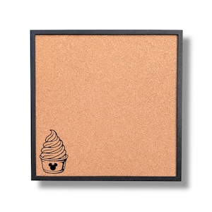 Disney Pin Collection Display Board – Dole Whip Treat Icon Framed Cork Pin Board | FREE SHIPPING
