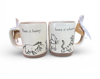 Rae Dunn Disney Pooh & Friends Mug | Home Is Wherever There Is Hunny