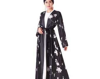 OPEN ABAYA DRESS | modest dress | abaya | Eid dress |