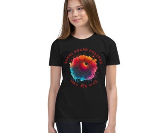 Youth T-Shirt, Total Solar Eclipse 2024, April 8th 2024, Astronomy Gift, Eclipse Souvenir, Viewing Outfit, Celestial T-shirt, Eclipse Event