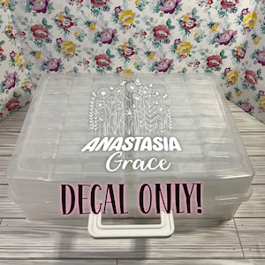 Kit d'autocollants DIY pour la couverture personnalisée Coque photo personnalisée | Sticker photo pour bébé | Sticker pour coque photo | Sticker boîte à souvenirs | Décalcomanie avant UNIQUEMENT