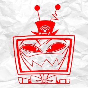 Vox Hazbin Hotel Car Decal | Permanent Vinyl Sticker