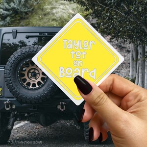 Swiftie Decal – Taylor Swift Vinyl Sticker (Personalize) - View #4