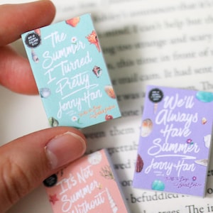 Handmade MINI Summer Series Books (set of 3 mini books) reader romance Miniature tiny books booktok The Summer I Turned Pretty Jenny Han image 1