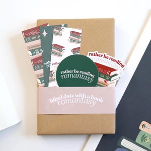 Romantasy Blind Date With A Book | Mystery Book Gift, New Surprise romance gift for readers book lover reader reading bookworm fantasy