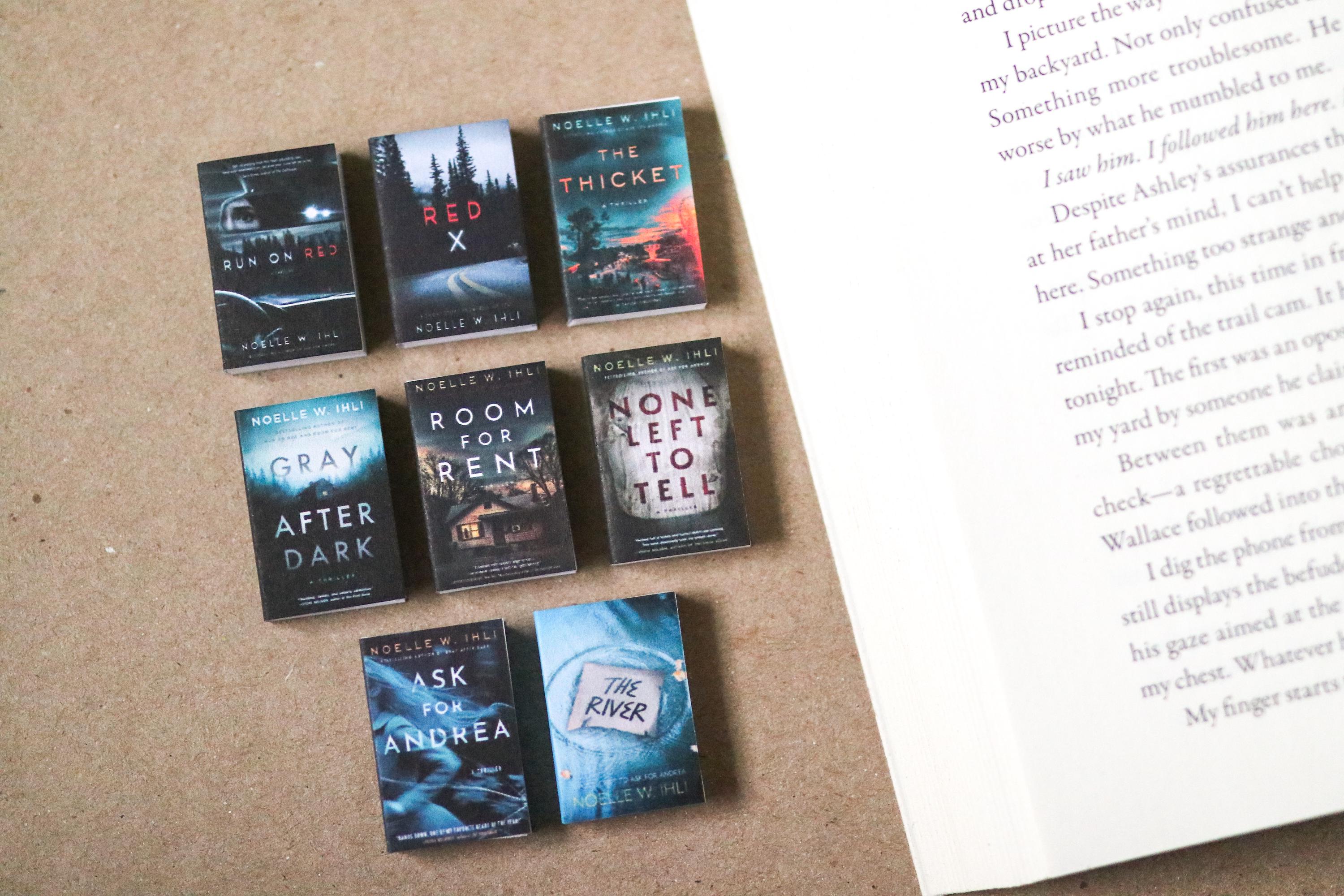 Handmade MINI Noelle W. Ihli Books (set of 8 Mini Books) | TBR