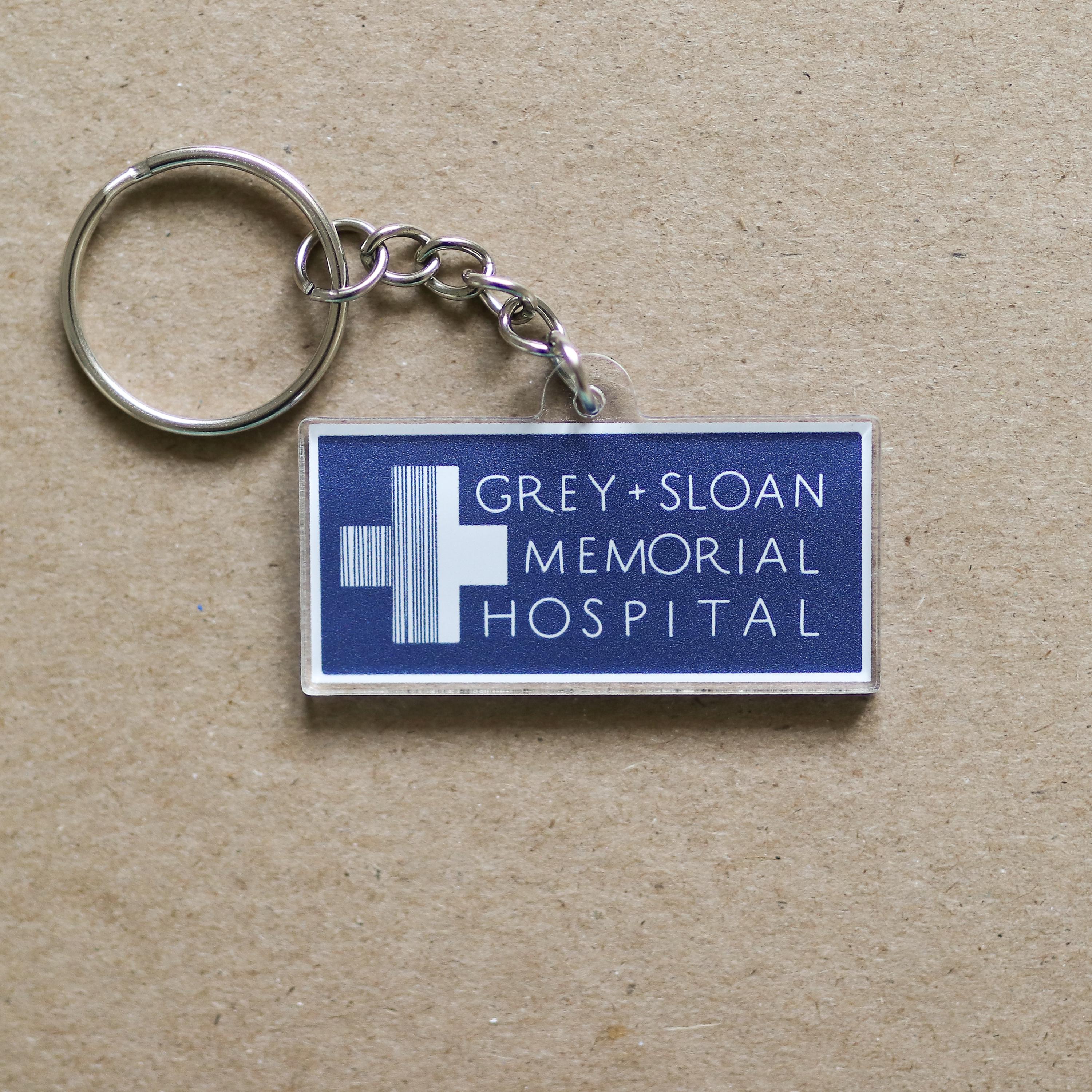 Anatomy TV Show Acrylic Keychain | TV Show Gift Idea, Grey, Hospital ...