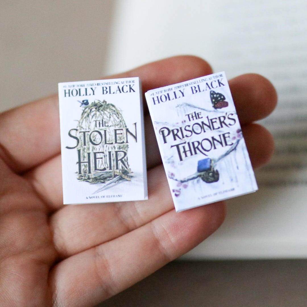 The Ritual Mini Book Handmade MINI the Stolen Heir Duology Books (set of 2 Mini Books ...