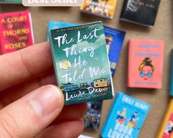 Handmade CUSTOM Mini Books | TBR Jar Books | Miniature Books