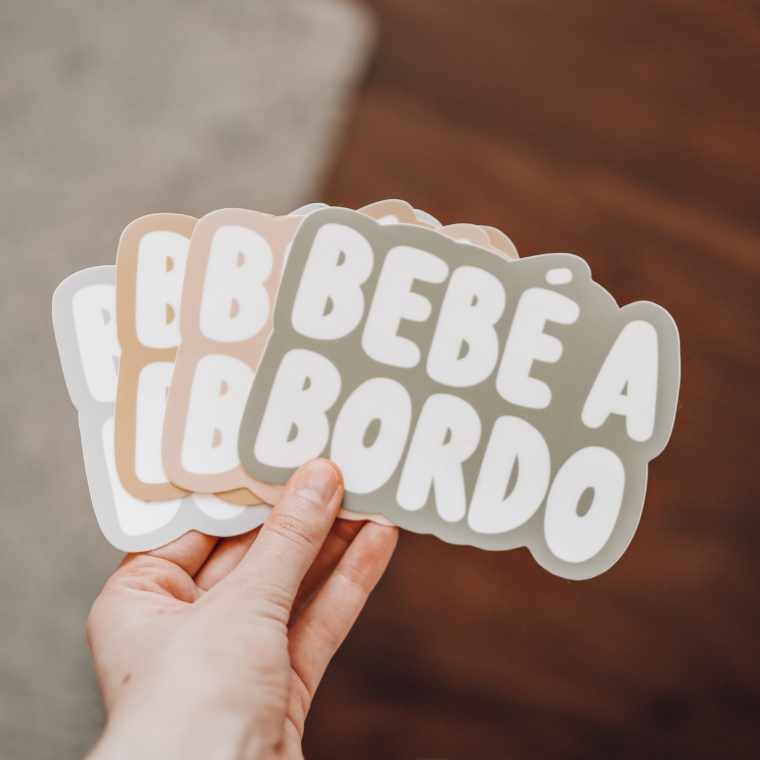 b87 BEBE A BORDO COYOTE PERSONALIZADO VINILO PEGATINA STICKER NIÑO