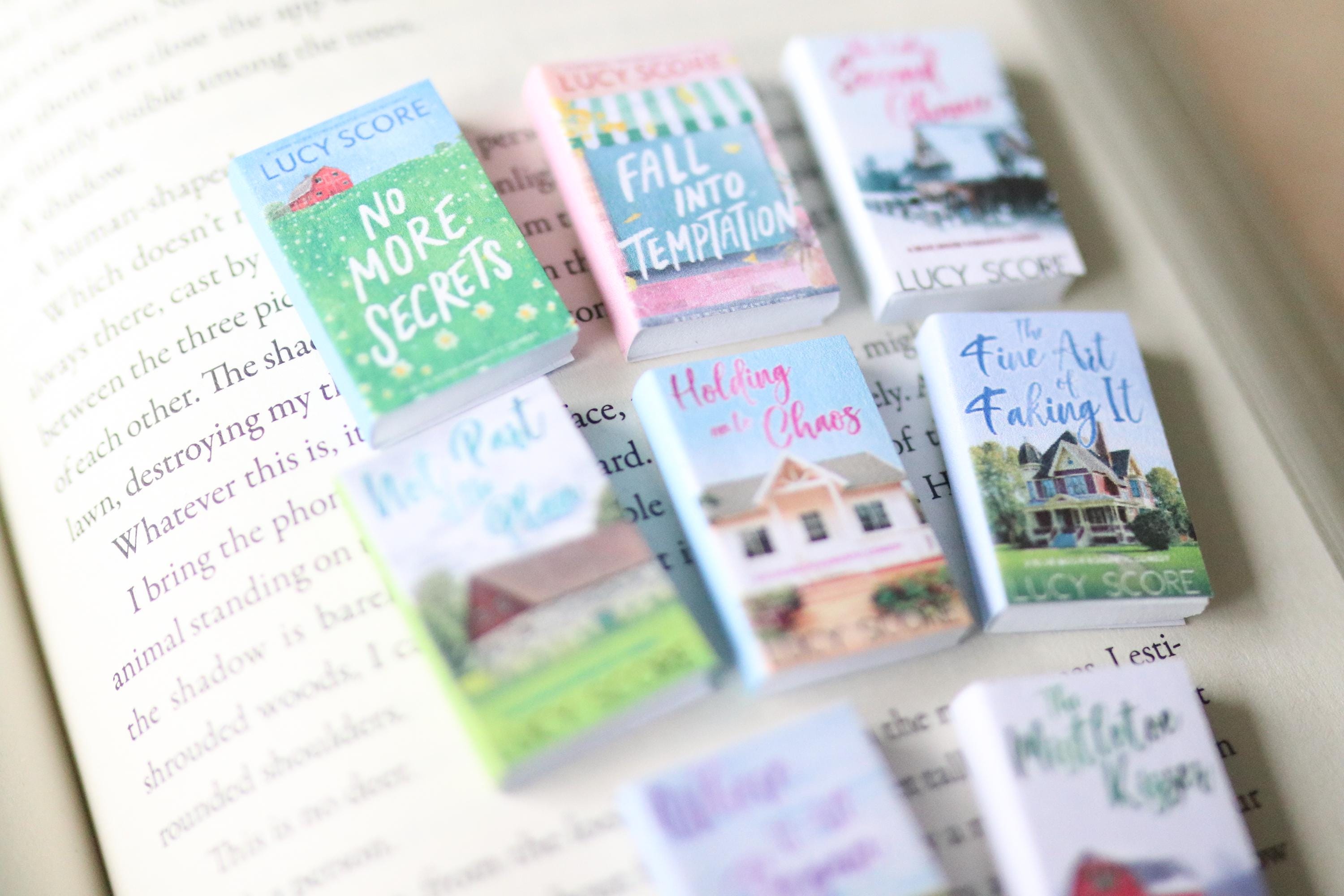 Handmade MINI Blue Moon Series Books (set of 8 Mini Books) Miniature ...