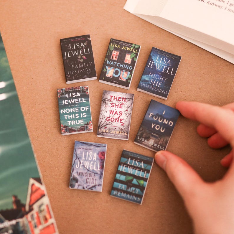The Ritual Mini Book Handmade MINI Lisa Jewell Books (set of 8 Mini Books) None of This is ...