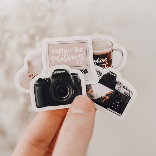 Mini Photographer Sticker Collection | Photog, Photography, gift idea