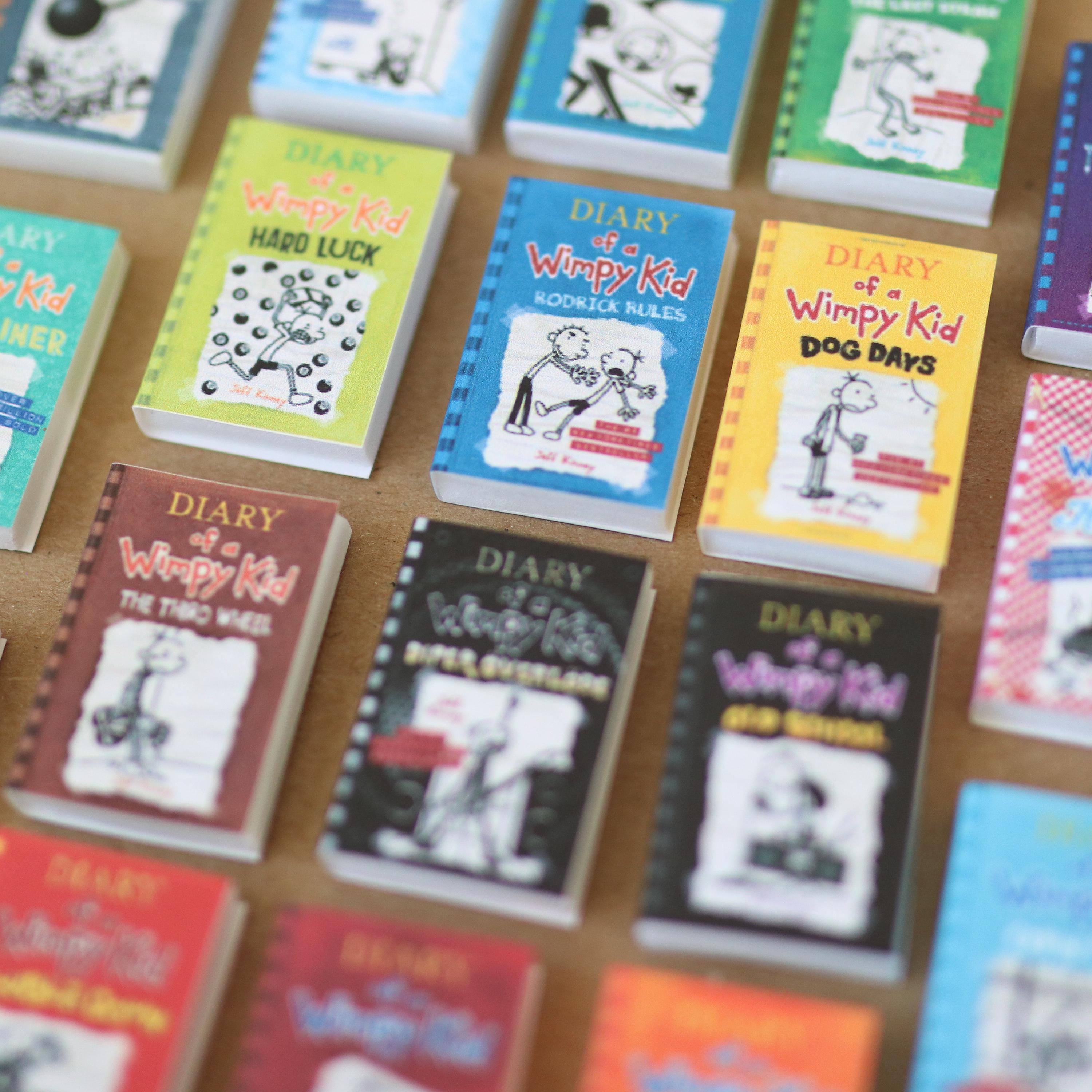 Mini Books Di Handmade MINI Diary of a Wimpy Kid Books (set of 18 Mini Books) Fantasy ...