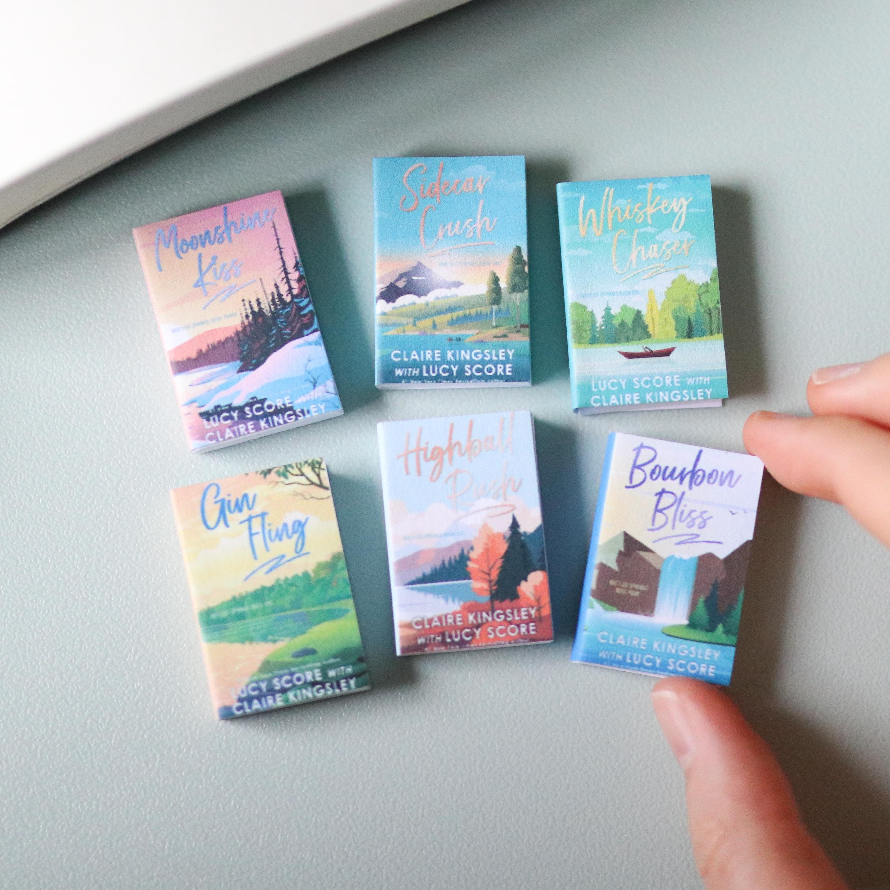 Handmade MINI Bootleg Springs Series Books (set of 6 Mini Books