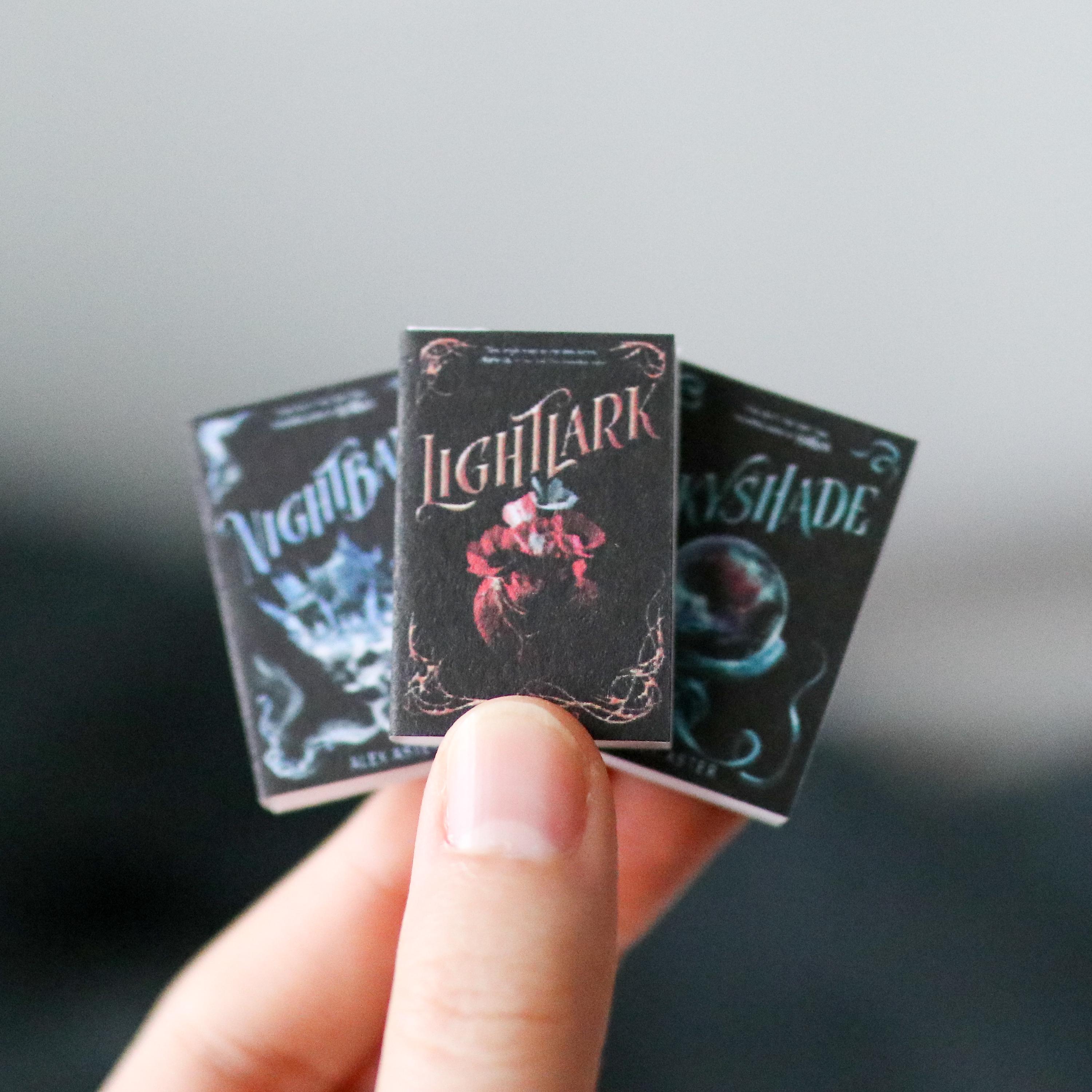 Handmade MINI Lightlark Series Books (set of 3 Mini Books) Fantasy