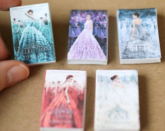 Handmade MINI the Selection Series Books (set of 5 Mini Books