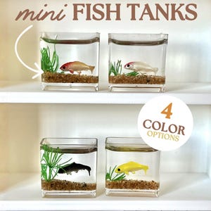 cute fish tank accessories Mini Floating Submarine Decor – Make Waves ✓ This aquarium shelter cave can catch your fish’s eyes Fish Tank Decor Ornaments |