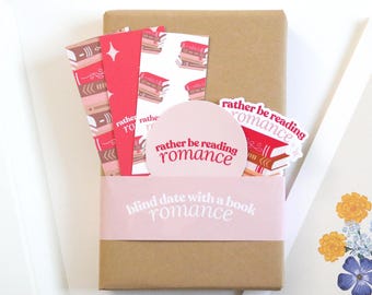 Romance Blind Date With A Book | Mystery Book Gift, New Surprise Book, romance gift for readers book lover reader reading bookworm love