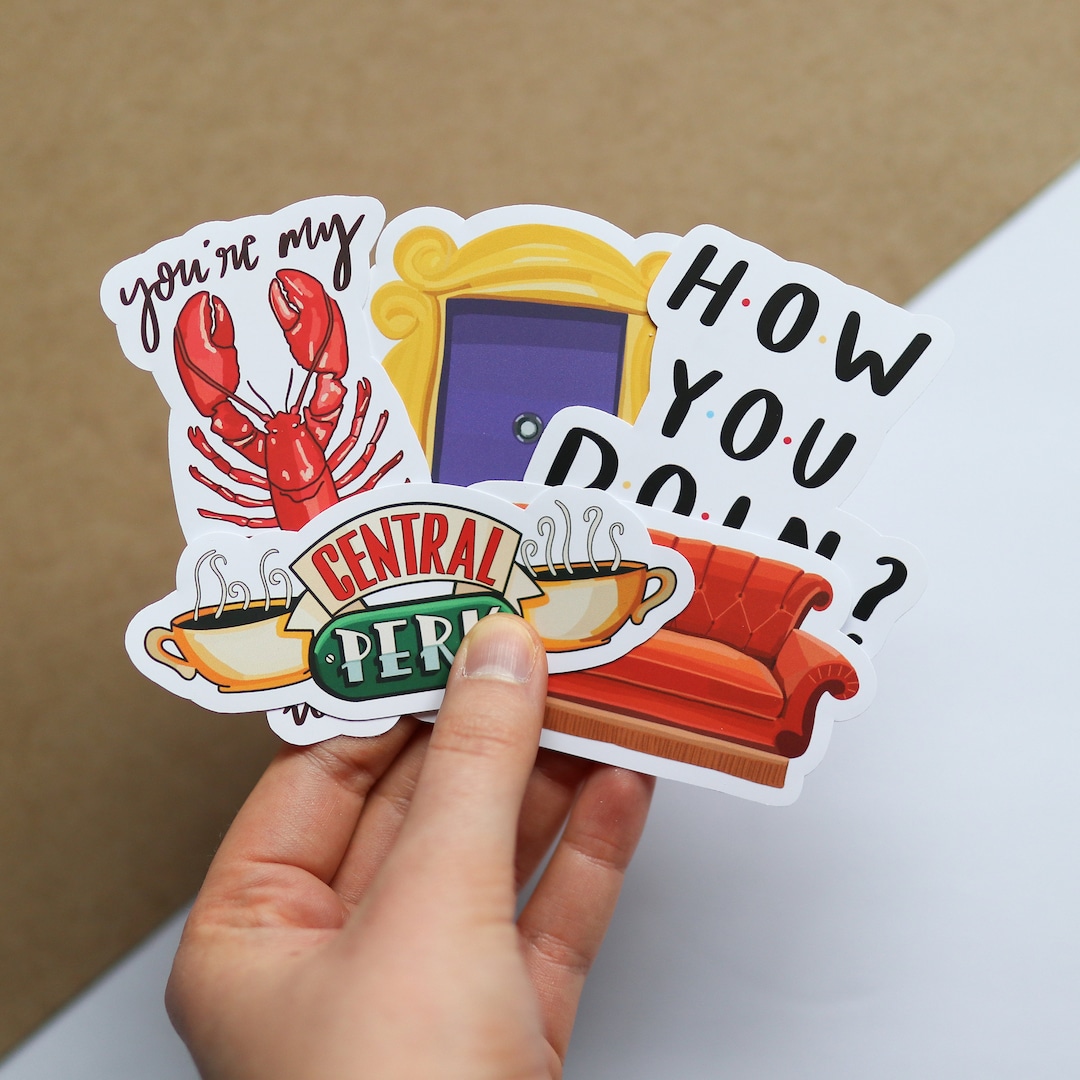 TV Show Inspired Sticker Pack (includes 5 Stickers) | Laptop Decal ...