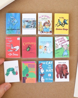 Handmade MINI Children's Books (set of 12 Mini Books) Fantasy
