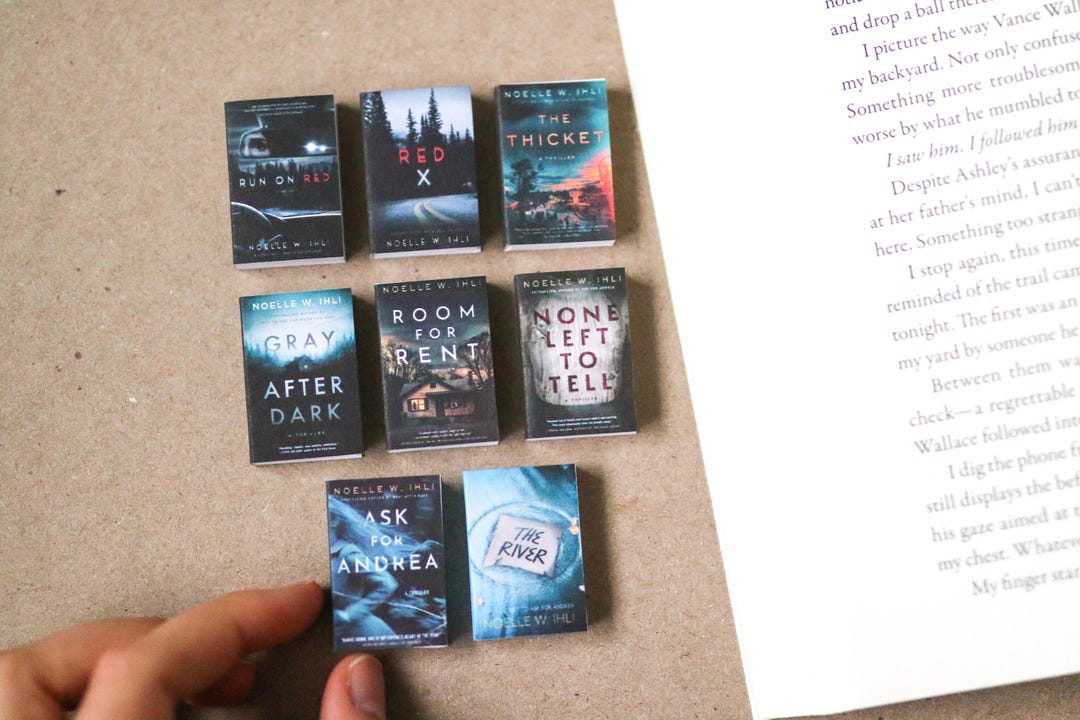The Ritual Mini Book Handmade MINI Noelle W. Ihli Books (set of 8 Mini Books) | TBR Thriller ...