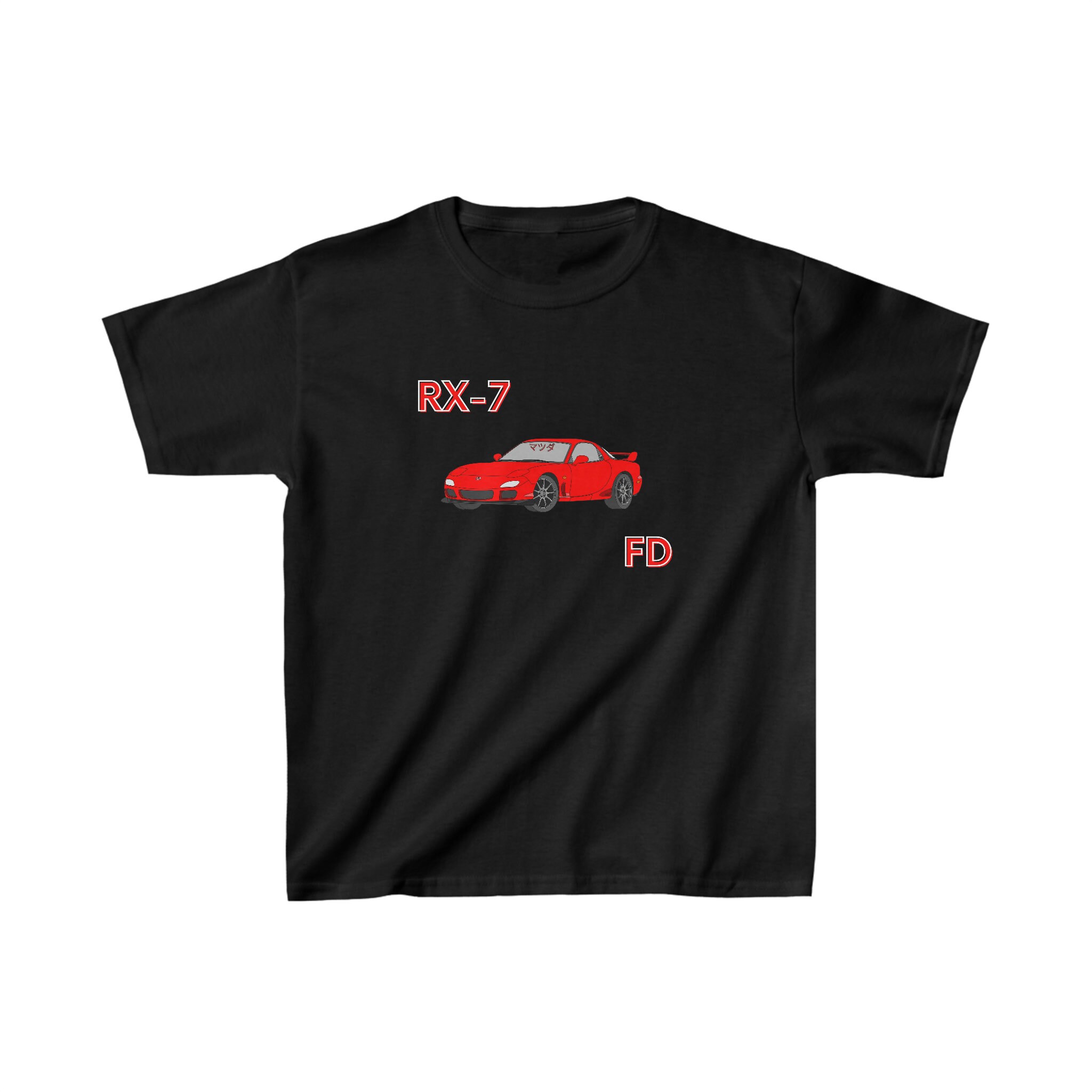 Kids Car T-shirt: Mazda RX-7 FD Japanese Car Shirt - Etsy