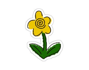 FlowerChild Sticker | Die-Cut Stickers