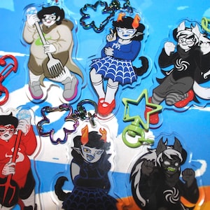 HOMESTUCK Bad Girl Keychains