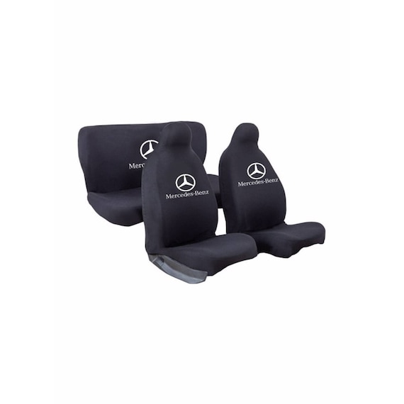 Auto Sitzbezug für Mercedes Autositzbezüge Full Set Stoff Elastische  Autositzschutz interiror Auto Dekor Autozubehör,Auto Geschenk -   Österreich